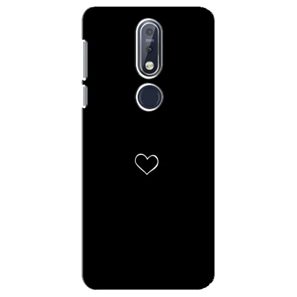 Чехол с принтом «Маленькое сердечко» для Nokia 7.1 (2018)