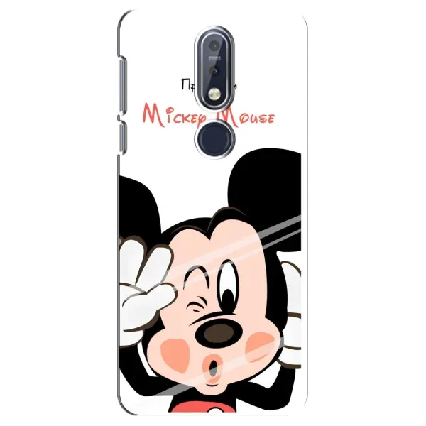 Чехол с принтом «Маус Микки» для Nokia 7.1 (2018)