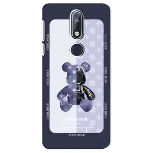 Круті Чохли Луі Віттон для Nokia 7 2018, 7.1 (AlphaPrint) (Медведик LV)