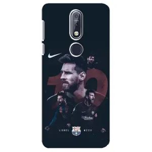 Чехлы Месси для Nokia 7 2018, 7.1 (AlphaPrint) (Месси 10)