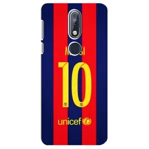 Чехлы Месси для Nokia 7 2018, 7.1 (AlphaPrint) (Messi Barca 10)