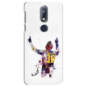 Чехлы Месси для Nokia 7 2018, 7.1 (AlphaPrint) (Messi Barca)