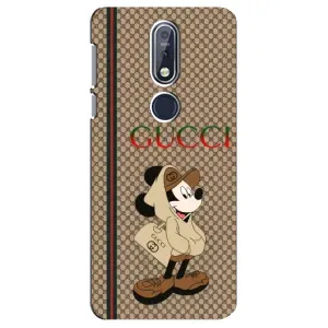 Чехлы ГУЧЧИ для Нокиа 7 2018, 7.1 (AlphaPrint) (Mickey GUCCI)