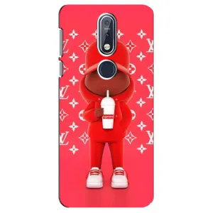 Круті Чохли Луі Віттон для Nokia 7 2018, 7.1 (AlphaPrint) (Модний стиль)