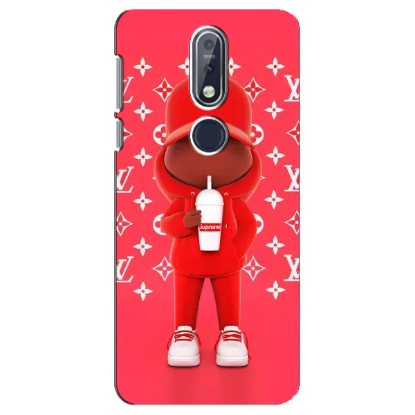 Чехол с принтом «Модный стиль» для Nokia 7.1 (2018)