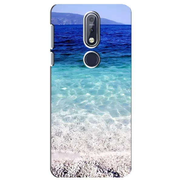 Чехол с принтом «Море» для Nokia 7.1 (2018)