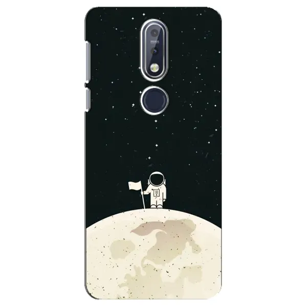 Чехол с принтом «На луне» для Nokia 7.1 (2018)