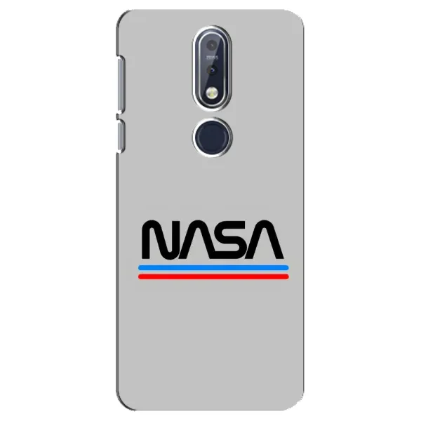 Чехол с принтом «NASA» для Nokia 7.1 (2018)