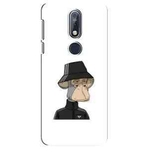Чохли з Мавпами NFT для Nokia 7 2018, 7.1 (AlphaPrint) (мавпа NFT Adidas)