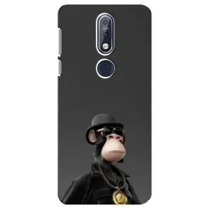 Чохли з Мавпами NFT для Nokia 7 2018, 7.1 (AlphaPrint) (Мавпа NFT)