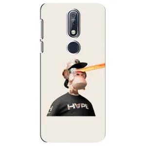 Чохли з Мавпами NFT для Nokia 7 2018, 7.1 (AlphaPrint) (мавпа NFT в окулярах)