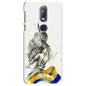 Чехлы Доброго вечора, ми за України для Нокиа 7 2018, 7.1 (AlphaPrint) (Победа)