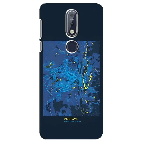 Чехол с принтом «Полтава» для Nokia 7.1 (2018)