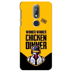 Чехол PUBG для Нокиа 7 2018, 7.1 (AlphaPrint) (Pubg шлем)