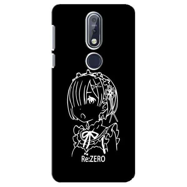 Чехол с принтом «Re: Zero» для Nokia 7.1 (2018)