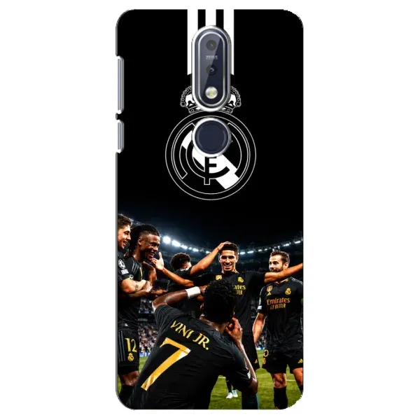 Чехол с принтом «ФК Реал Мадрид» для Nokia 7.1 (2018)