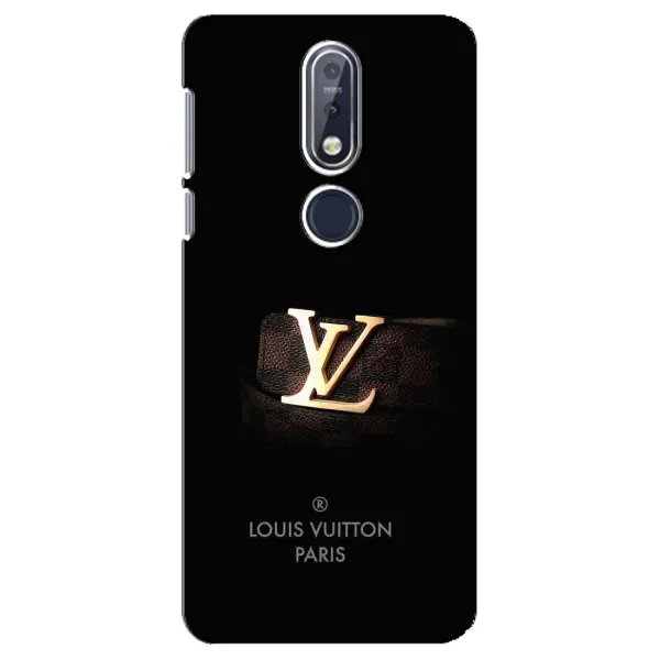 Чохол з принтом «ремінець LV» для Nokia 7.1 (2018)