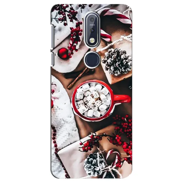 Чохол з принтом «Різдвяна атмосфера» для Nokia 7.1 (2018) Чохол з принтом «Різдвяна атмосфера» для Nokia 7.1 (2018)