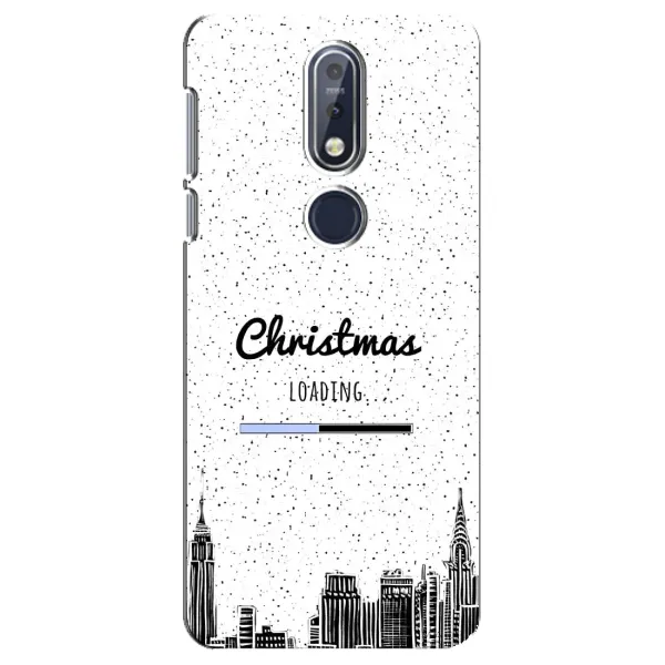 Чохол з принтом «Різдво завантажується» для Nokia 7.1 (2018) Чохол з принтом «Різдво завантажується» для Nokia 7.1 (2018)