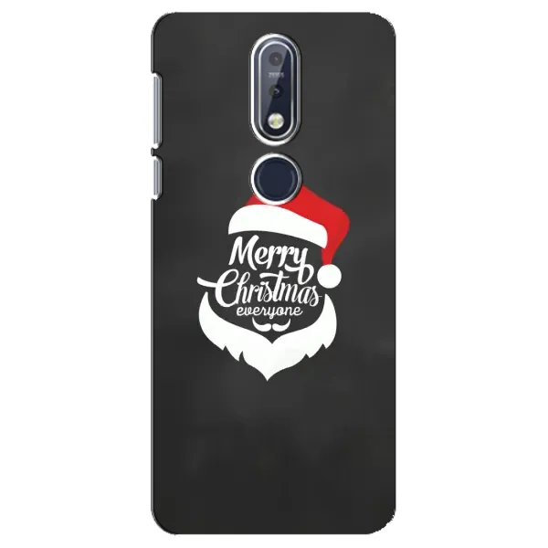 Чохол з принтом «Санта Крісмас» для Nokia 7.1 (2018)