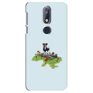 Чехлы с картинкой собаки Патрон для Nokia 7 2018, 7.1 (AlphaPrint) (Сапер Пес)