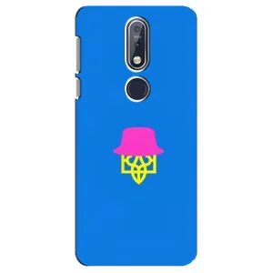 Чехлы для Nokia 7 2018, 7.1  Укр. Символика (AlphaPrint) (Шапка на гербу)