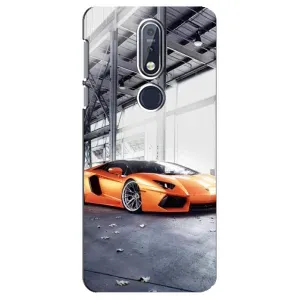 Чохли з Машинами на Нокіа 7.1 (VPrint) (Sport Car)