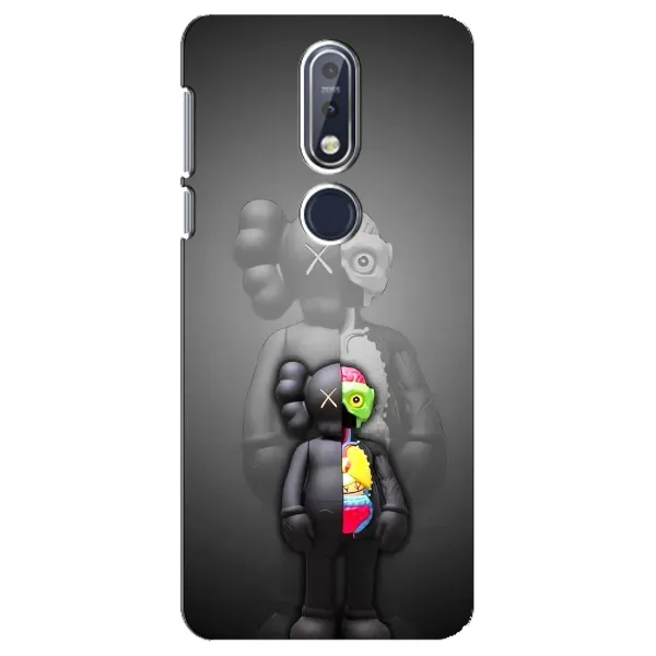 Чехол с принтом «Тело Bearbrick» для Nokia 7.1 (2018)