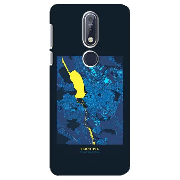 Чехол с принтом «Тернополь» для Nokia 7.1 (2018)