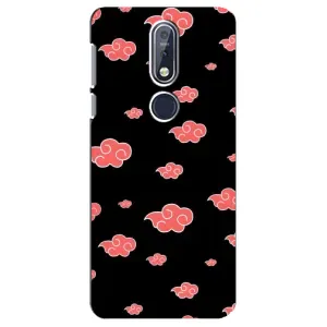 Чехлы Персонажи Аниме Наруто для Nokia 7 2018, 7.1 (AlphaPrint) (Тучки Аниме)