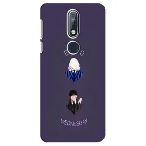 Чохли Венсдей на Nokia 7 2018, 7.1 Уенсдей (AlphaPrint) (Венздей і подруга)