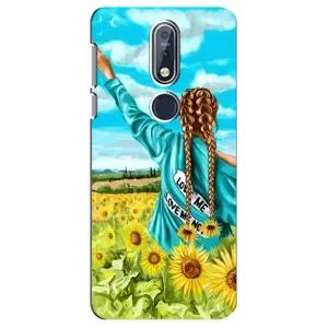Чехол для Патриота Украины Nokia 7 2018, 7.1 - (AlphaPrint) (Украиночка)