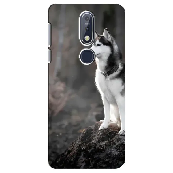 Чохол з принтом «Вірний собака» для Nokia 7.1 (2018)