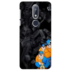 Чехлы с крутыми принтами для Nokia 7 2018, 7.1 - (PREMIUMPrint) (Воры)