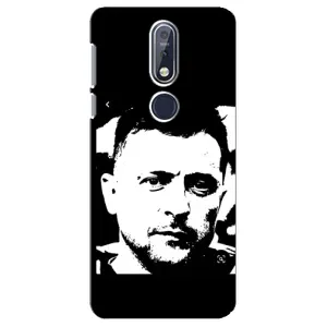 Чохол для Nokia 7 2018, 7.1 (AlphaPrint - с принтом Зеленського) (Зеленский АРТ)
