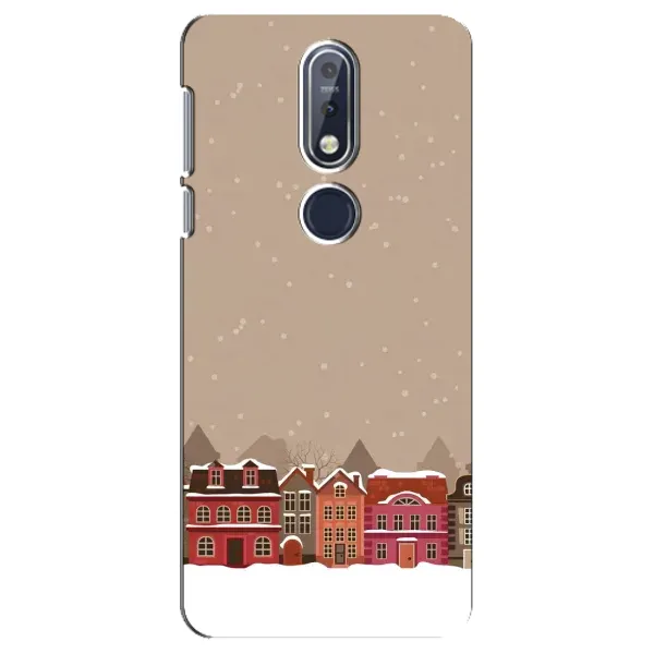 Чохол з принтом «Зимове місто» для Nokia 7.1 (2018) Чохол з принтом «Зимове місто» для Nokia 7.1 (2018)
