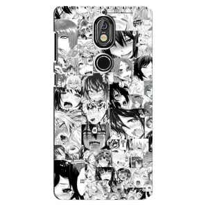 Чохли Персонажі Аніме Наруто для Nokia 7 (AlphaPrint) (Ahegao manga)