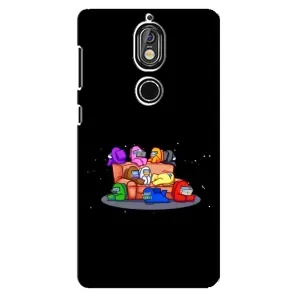 Чохли Амонг Ас для Nokia 7 (AlphaPrint) (Амонг-ас)
