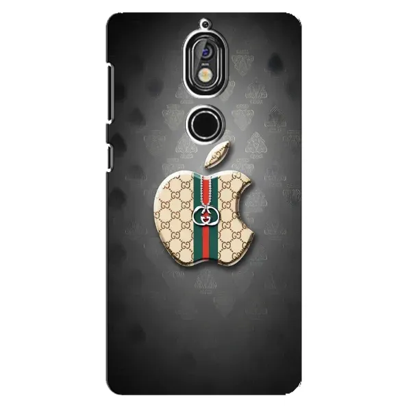 Чехол с принтом «Apple gucci» для Nokia 7 Чехол с принтом «Apple gucci» для Nokia 7