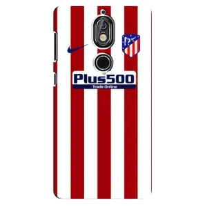 Чехлы для Nokia 7 (VPrint) - Футбольные клубы (Atletico)