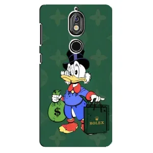 Чехлы для Nokia 7 - Скрудж МакДак Louis Vuitton (PREMIUMPrint) (Богатая Утка)