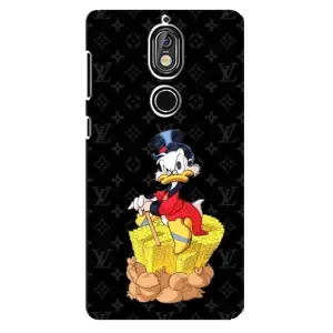 Чехлы для Nokia 7 - Скрудж МакДак Louis Vuitton (PREMIUMPrint) (Богатство Макдака)