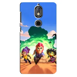 Чехол для Nokia 7 Бравл Старс (VPrint) (Бравел Старс)