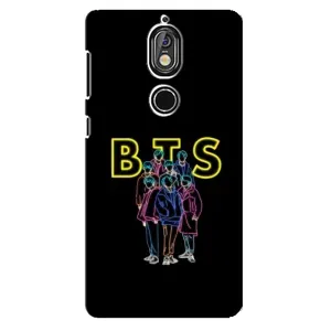 Чехлы BTS для Nokia 7 (AlphaPrint) (BTS стайл)