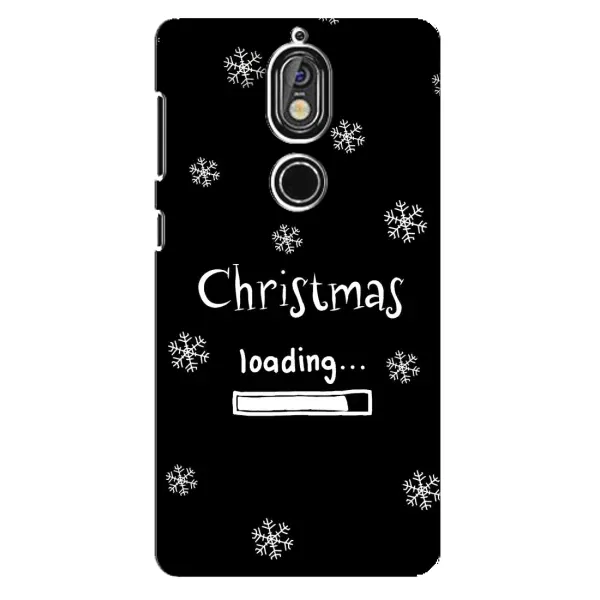Чохол з принтом «Christmas loading» для Nokia 7