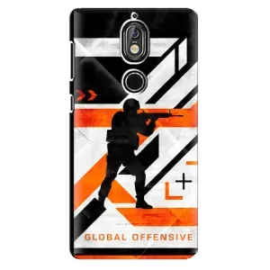 Чехлы с тематикой Киберспорт для Nokia 7 (VPrint) (Cs:Go)
