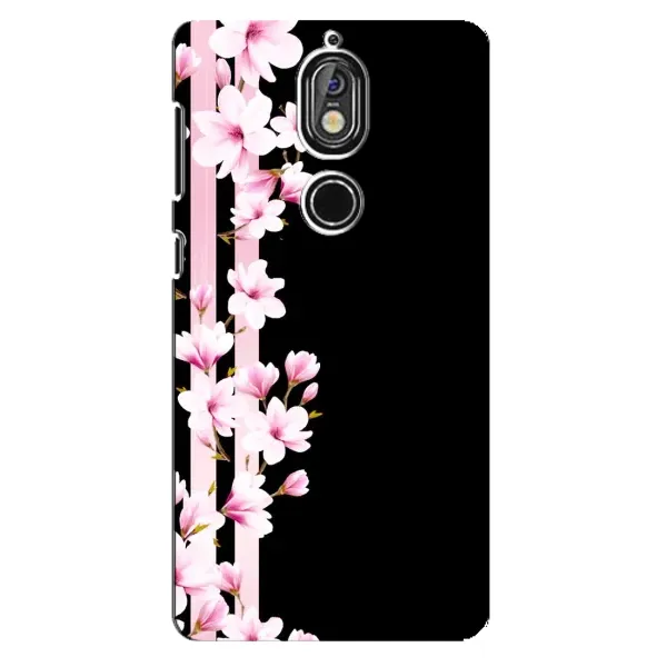 Чехол с принтом «Цветочки» для Nokia 7