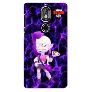 Чехлы Brawl Stars для Nokia 7 (AlphaPrint) (Емз Бравл Старс)