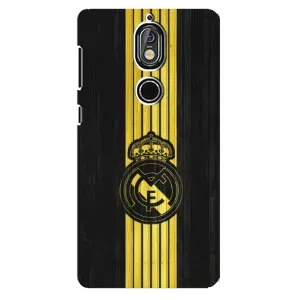 ФК Реал Мадрид чехлы для Nokia 7 (AlphaPrint) (фон Реал Мадрид)