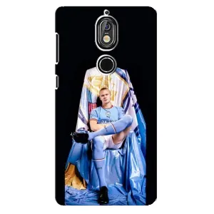 Чехлы с футболистом Ерлинг Холанд для Nokia 7 (AlphaPrint) (футболист Холанн)